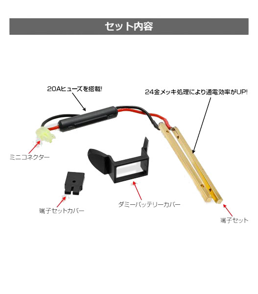 Fellowes / LAYLAX PROMETHEUS 次世代M4 SOPMOD ストック変換端子コネクター TAN