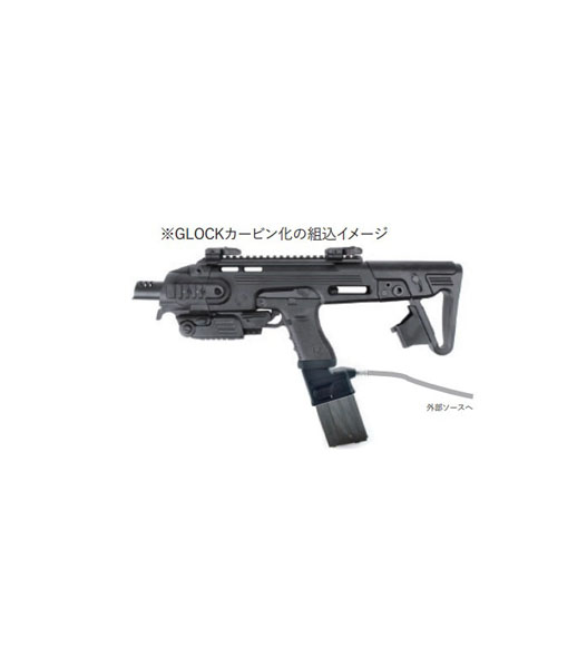 Fellowes / T8 マルイ Glock グロック/AAP01用 HPAマガジンアダプター 外部ソースアダプター