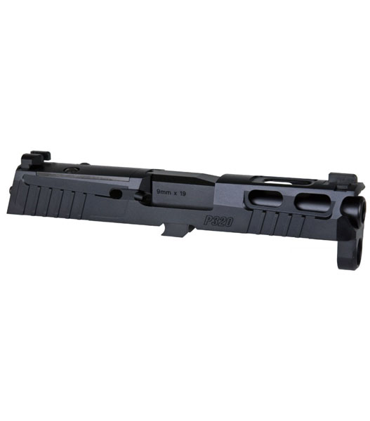 Fellowes / BomberAirsoft SIG(VFC) M18用 Pro-Cut P320(3.9inch)カスタムスライド  (BK/2023Ver)