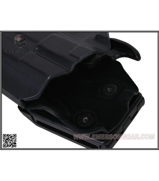 Fellowes / EMERSON 579 Gls Pro-Fit Holster EM6284 RH BK