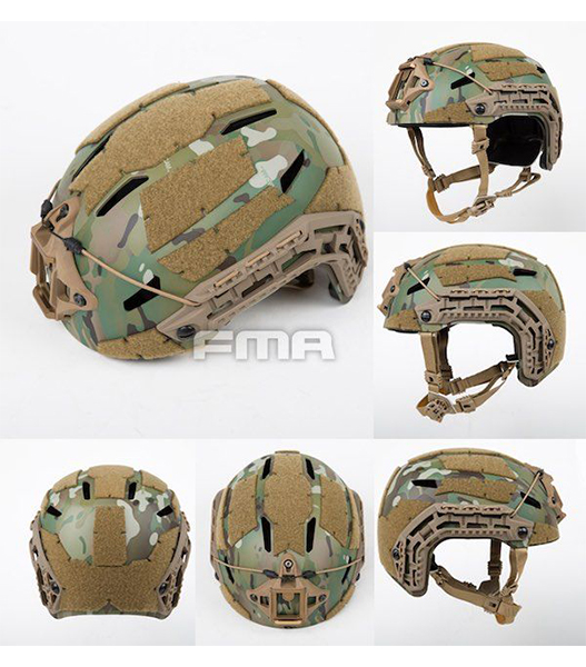 Fellowes / FMA Caiman(ケイマン) Ballistic タイプ Helmet ヘルメット MC（M/L）